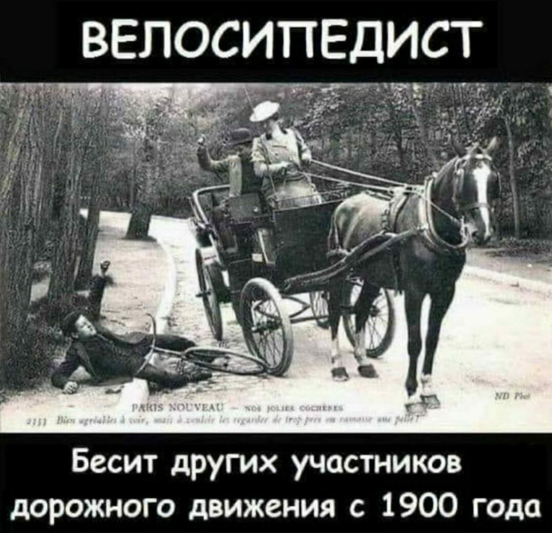 1 Бесит других участников дорожного движения с 1900 года