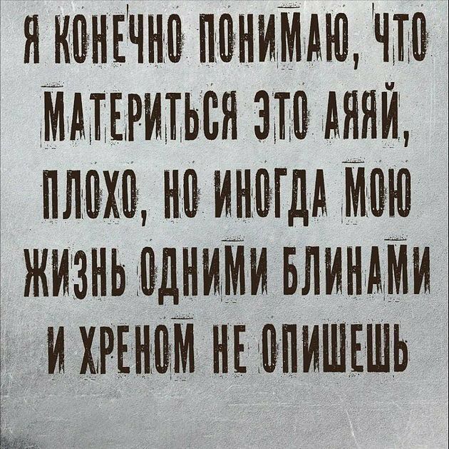я конъчно ПВНИМАЮ мдмірищься зщ 0 АЯЯЙЁ 3 0 Ні ИНШДА жизнььодними влинмЁди ИХРЕШЪШ НЕіЁПИШЕШЬ і