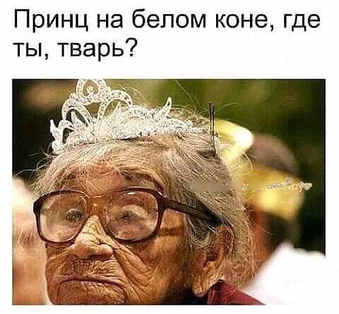 Принц на белом коне где ты тварь