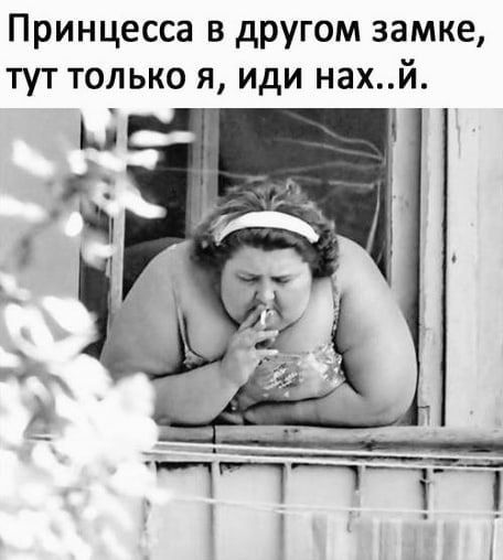 Принцесса в другом замке тут только я иди нахй Ц