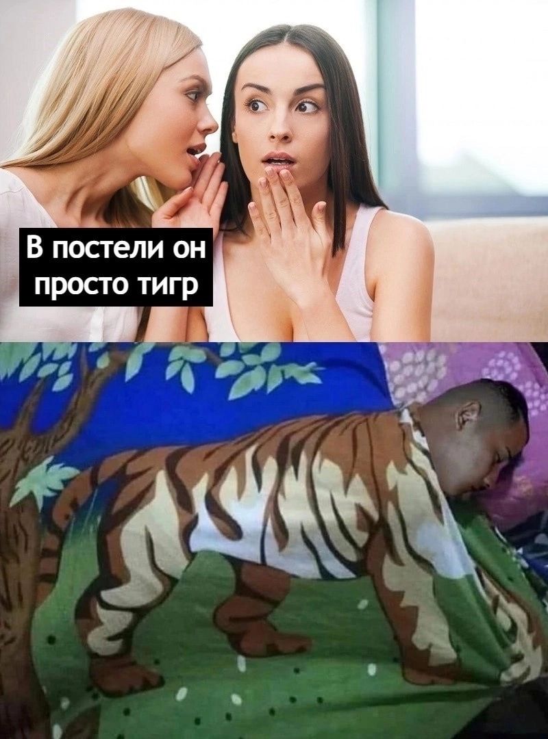 В постели он просто тигр
