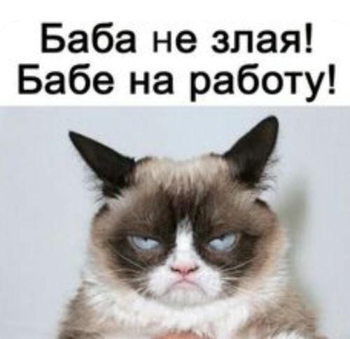 Баба не злая Бабе на работу