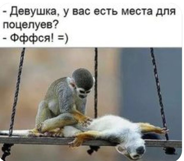 Девушка у вас ЭСТЬ места дЛЯ поцелуев Фффся