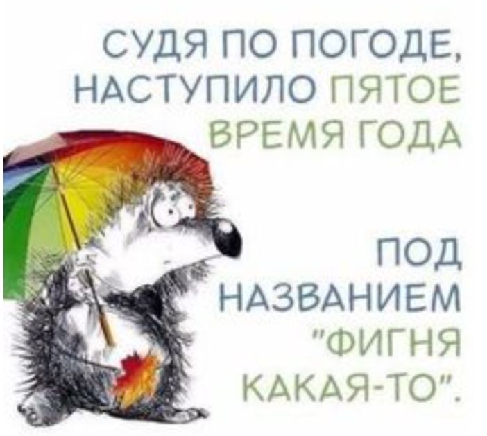 СУДЯГКЭПОГОДЕ НАСТУПИЛОГБПОЕ ВРЕМЯГОДА ___ ПОД НАЗВАНИЕМ ФИГНЯ КАКАЯЧЁУ