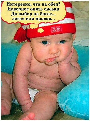 Интересно что на обед Наверное опять сиськи Да выбор не бпгат левая или правая