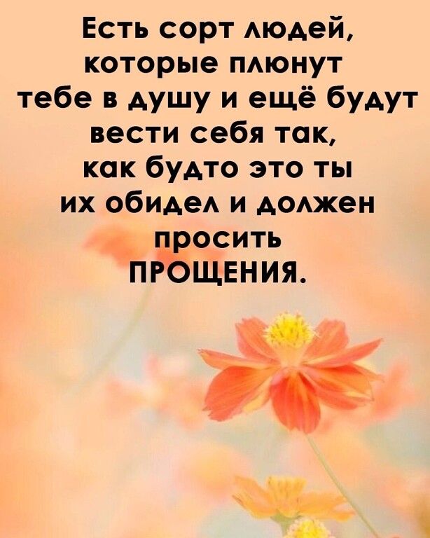 Есть сорт юдей которые пюнут тебе в душу и ещё будут вести себя так как будто это ты их обидеА и Аожен п о__сить ПР ЩЕНИЯ