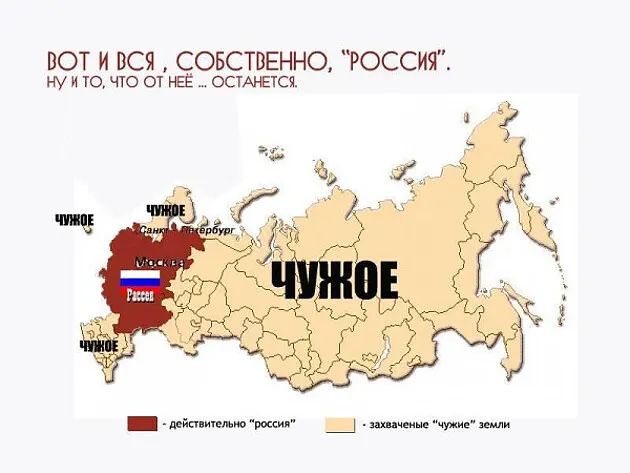 ВОТ И ВСЯ СОБСТВЕННО РОССИЯ ну и 70 то ш щ _ осины