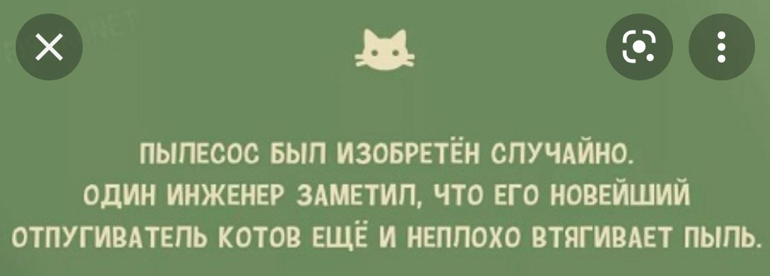 Х 3 со пылесос вып ИЗОБРЕТЁН спучмйно один инженер здмвтип что его новейший отпугивдтепь котов ещё и неплохо втягивает пыпь