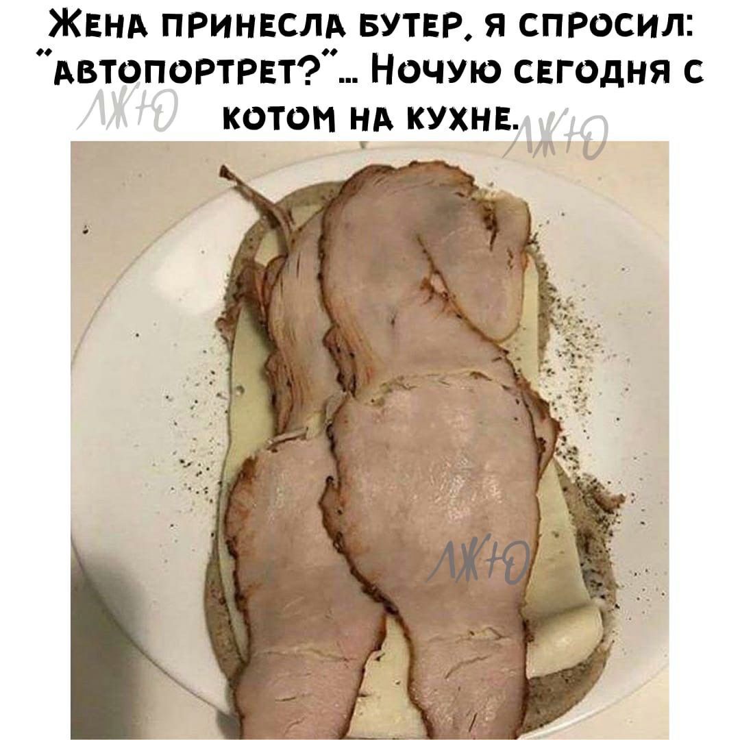 ЖЕНА ПРИНЕСЛА БУТЕР я спросил двтопортрвт Ночую сегодня с КОТОМ Нд КУХНЕ чп и