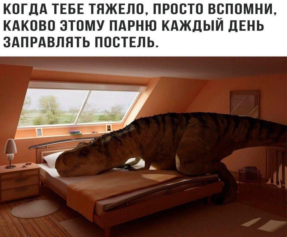 КОГДА ТЕБЕ ТЯЖЕЛО ПРОСТО ВОПОМНИ КАКОВО ЭТОМУ ПАРНЮ КАЖДЫИ ДЕНЬ ЗАПРАВЛЯТЬ ПОСТЕЛЬ