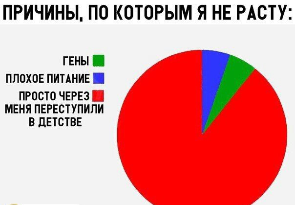ПРИЧИНЫ ПО КОТОРЫМ Я НЕ РАОТУ гены плохое ПИТАНИЕ ПРОСТО ЧЕРЕЗ МЕНЯ ПЕРЕСТУПИЛИ В дЕТСТВЕ