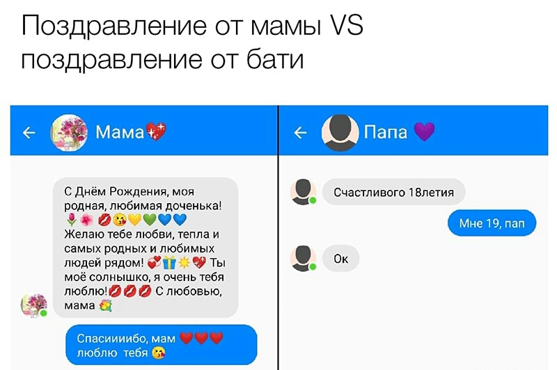 Поздравление от мамы 8 поздравление от бати С днём Рождения моя Счастливого Малетин родная любимая доченька ФОУ Желаю тебе любви тепла и самых родных и любимых людей рядом Ф 9 Ты _ 0 моё солнышко я очень тебя любите 90 С любовью а мама
