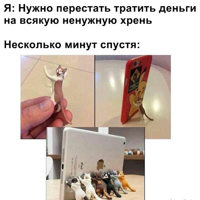 Я НУЖНО перестать тратить деньги на ВСЯКУЮ НЗНУЖНУЮ хрень Несколько минут спустя