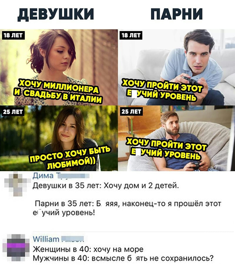 Девушки в 35 лет Хочу дом и 2 детей Парни в 35 лет В яяя наконец то я прошёл этот е учий уровень АіПіат _ _ Женщины в 40 хочу на море _ Мужчины в 40 всмысле б ять не сохранилось