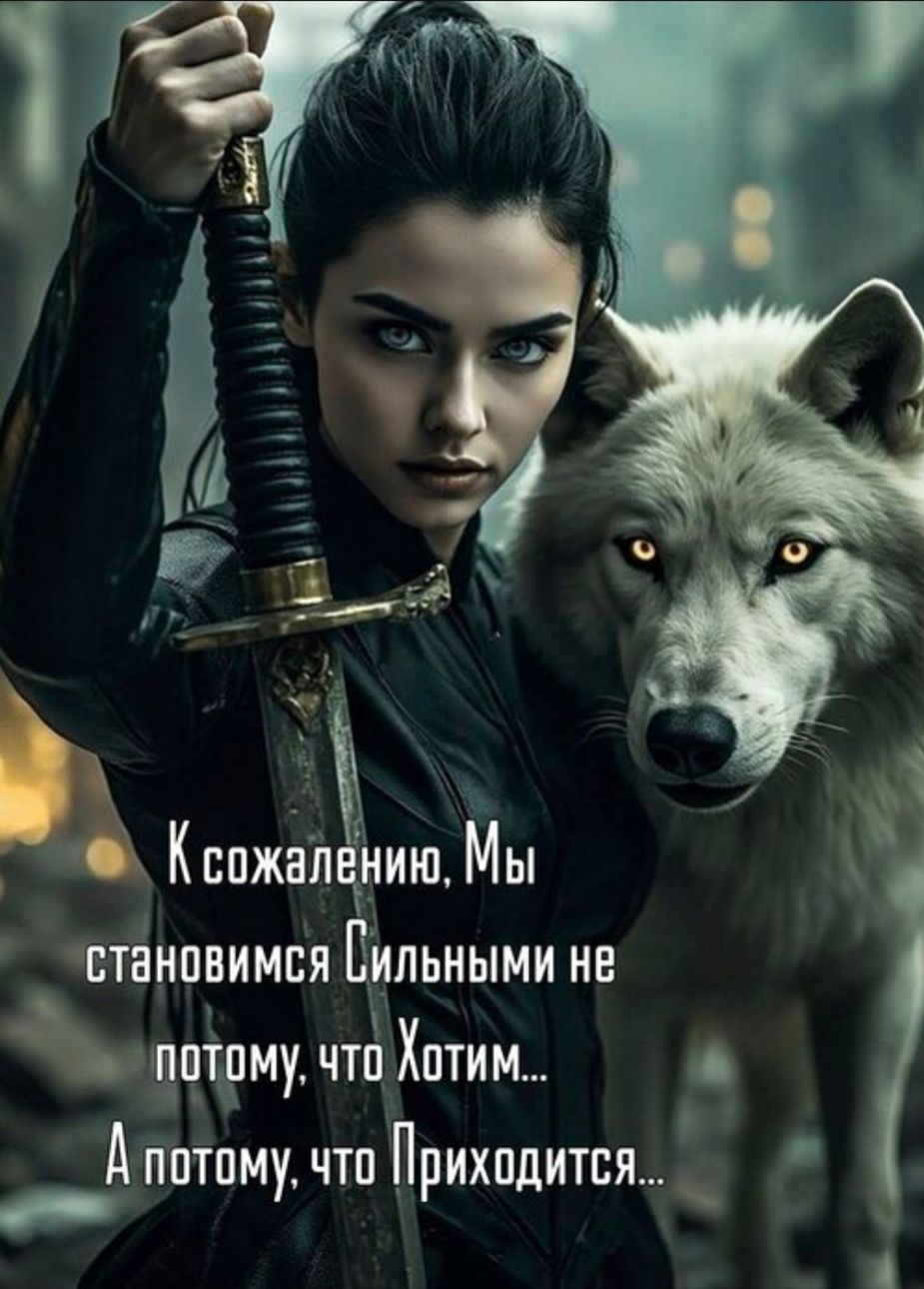 К сожалению, Мы становимся Сильными не потому, что Хотим... А потому, что Приходится...