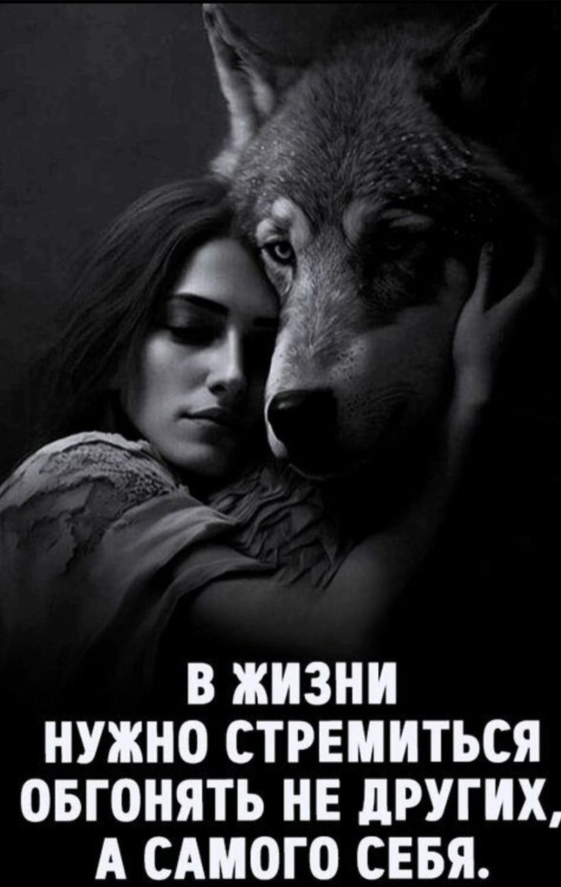 В жизни нужно стремиться обгонять не других, а самого себя.