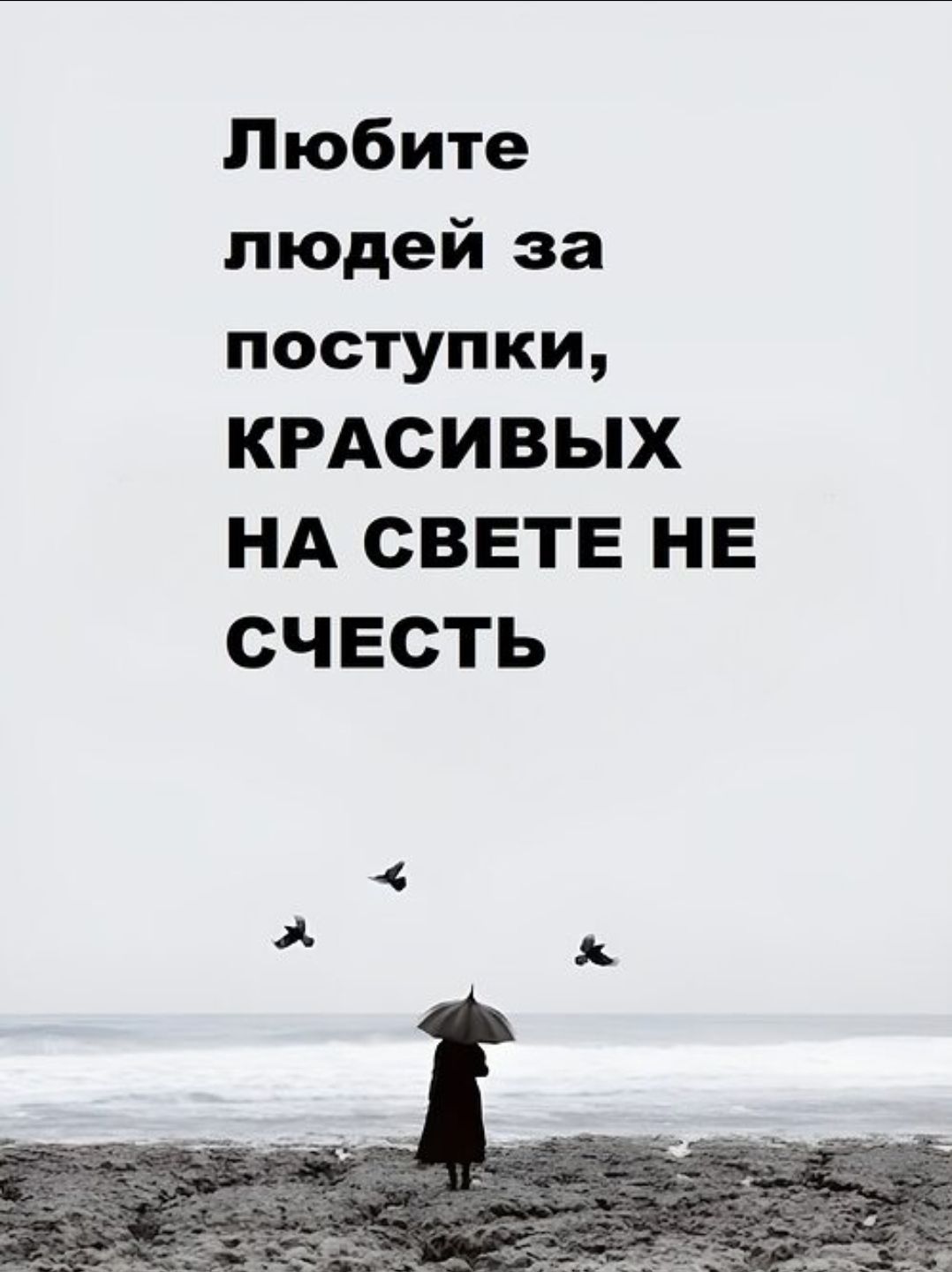 Любите людей за поступки, КРАСИВЫХ НА СВЕТЕ НЕ СЧЕСТЬ