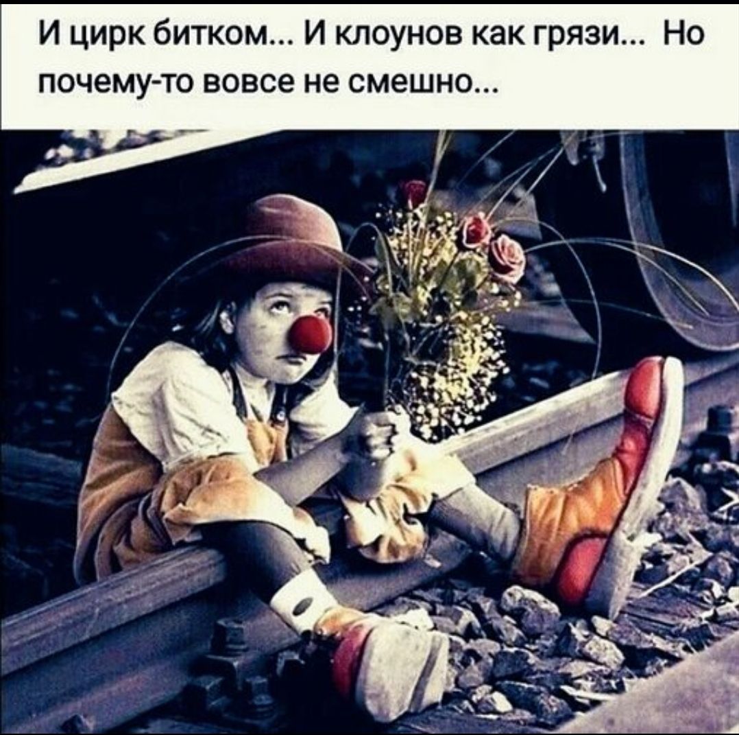 И цирк битком... И клоунов как грязи... Но почему-то вовсе не смешно...