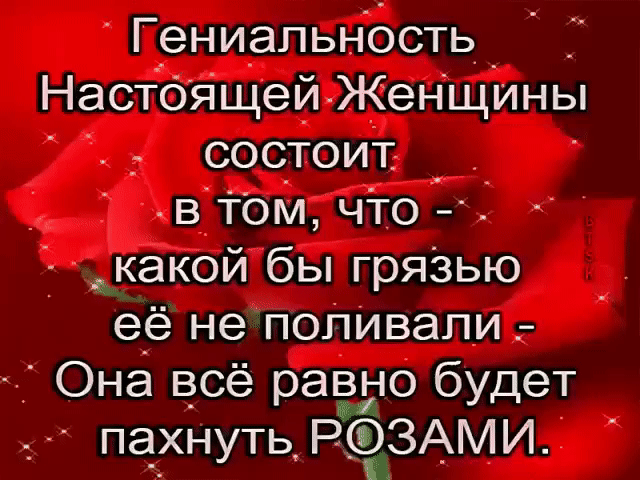 Гениальность _ НастояЩей Женщины _ сос_тоит_ _ в том что мкакой бы гряЗью ее непопивапи Она всё равно будет па_хнуть Р_ЗАМИ