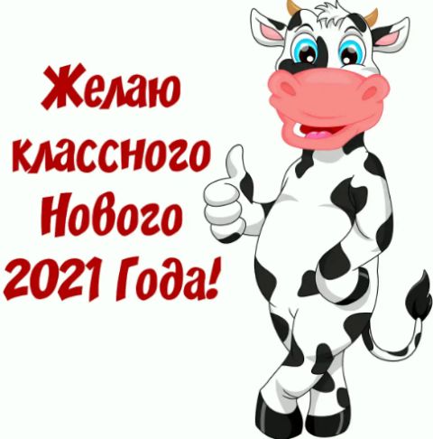 Желаю классного Нового 2021 Г ода У