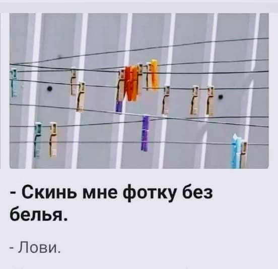 Скинь мне фотку без белья Лови