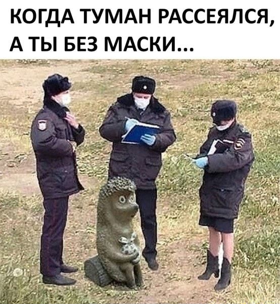 КОГДА ТУМАН РАССЕЯЛСЯ АТЫ БЕЗ МАСКИ