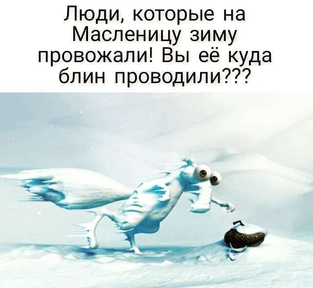 Люди которые на Масленицу зиму провожали Вы её куда блин проводили