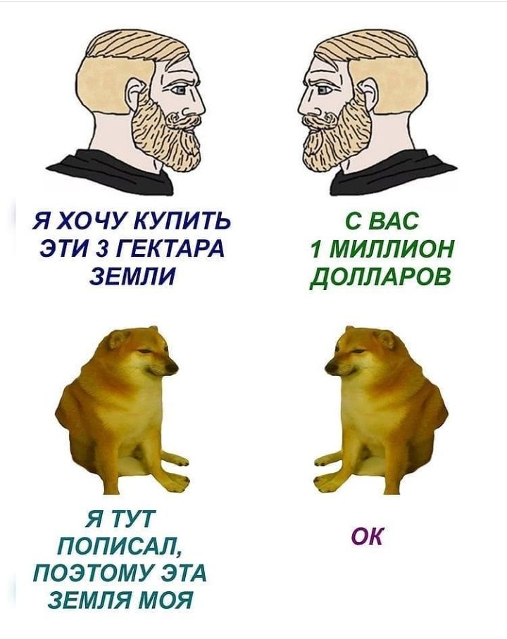 ЯХОЧУ КУПИТЬ С ВАС ЭТИ 3 Г ЕК ТАРА 1 МИЛЛИОН ЗЕМЛИ ДОЛЛАРОВ я тут пописм поэтому ЭТА земля моя