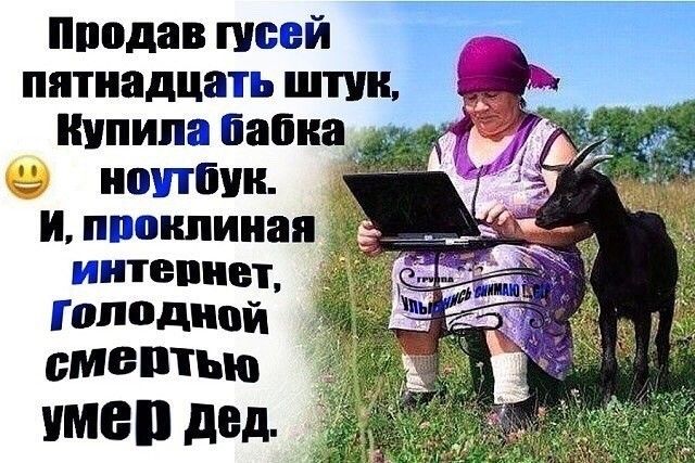 пиодав шеей пятнадцать штук Купила бабка ноутбук 7_ и проклиная иитепнвт анодной смептью ИМБП двд ЁЁ
