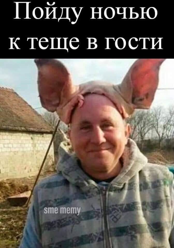 Пойду ночью к теще в гости