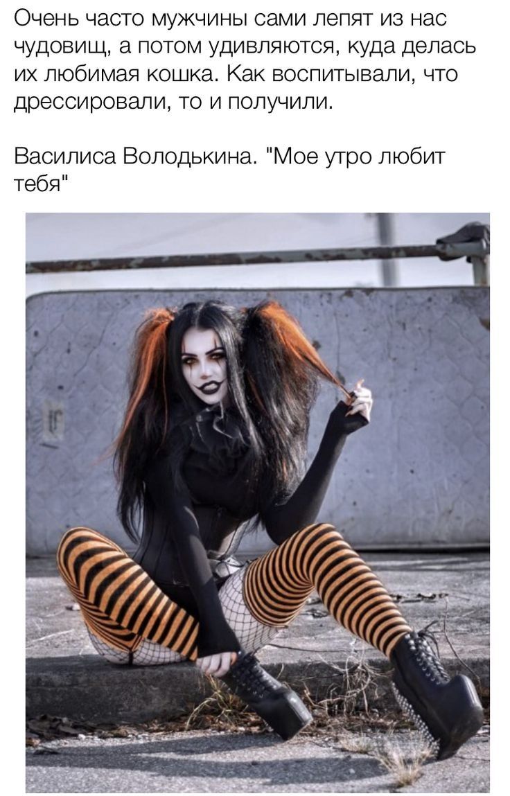 Очень часто мужчины сами лепят из нас чудовищ а потом удивляются куда делась их любимая кошка Как воспитывали что дрессировали то и получили Василиса Володькина Мое утро любит тебя