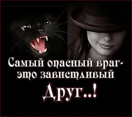 Самый оцасный Враг это зависщшвый Аругм