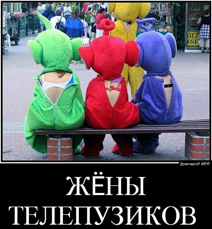 ЖЁНЫ ТЕЛЕПУЗИКОВ