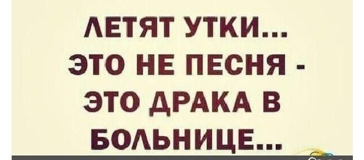 АЕТЯТ УТКИ ЭТО НЕ ПЕСНЯ ЭТО дРАКА В БОАЬНИЦЕ