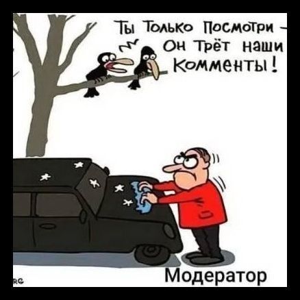 Ты Тодько посмотри г он Трёт наши Модератор