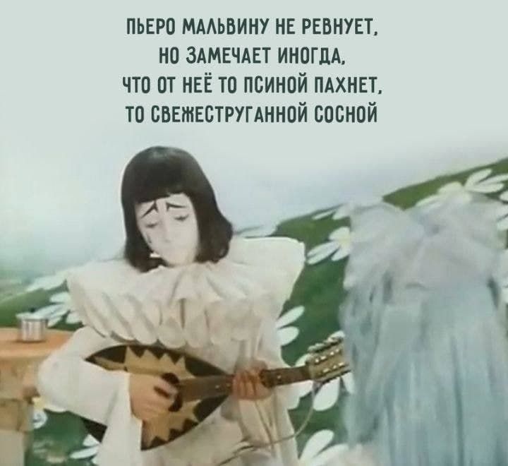 ПЬЕРО ммьвину нв щит на здмвчдвт иногдА что от НЕЁ то псиной пдхнвт то сввтвстругднной весной _г А