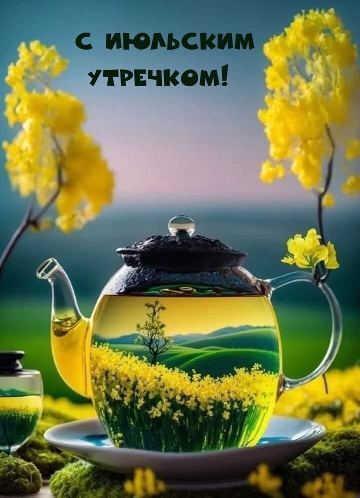 июльским утречком