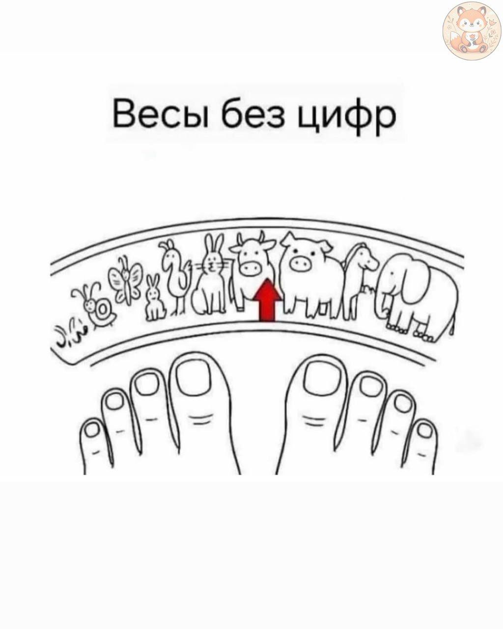Весы без цифр