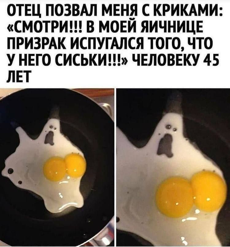 ОТЕЦ ПОЗВАЛ МЕНЯ С КРИКАМИ: «СМОТРИ!!! В МОЙ ЯИЧНИЦЕ ПРИЗРАК ИСПУГАЛСЯ ТОГО, ЧТО У НЕГО СИСЬКИ!!!» ЧЕЛОВЕКУ 45 ЛЕТ