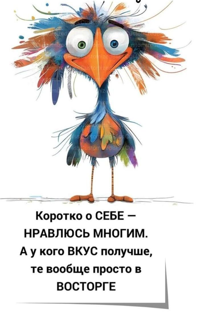 Корочко о СЕБЕ — НРАВЛЮСЬ МНОГИМ. А у кого ВКУС получше, те вообще просто в ВОСТОРГЕ.