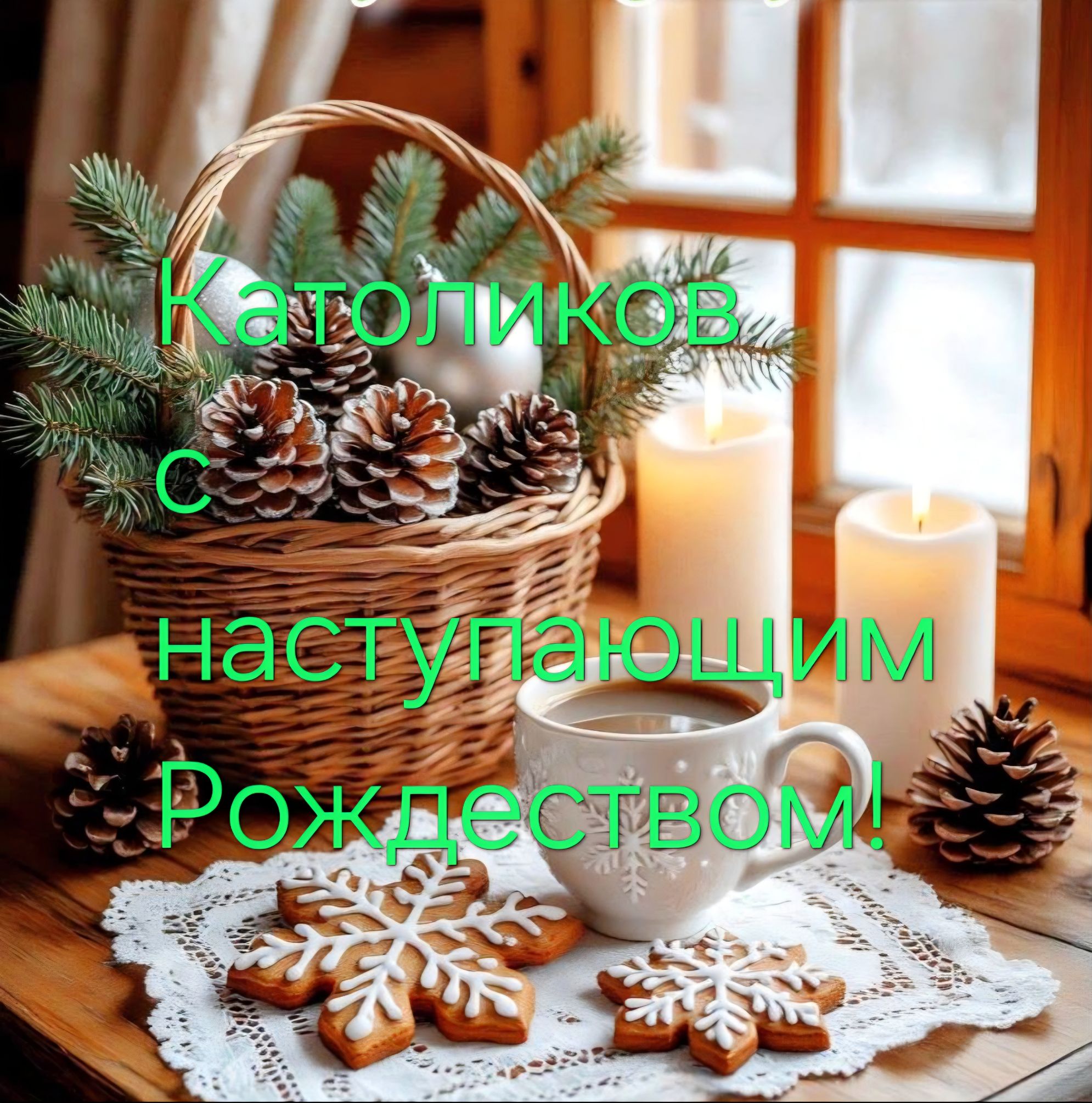 Католиков с наступающим Рождеством!