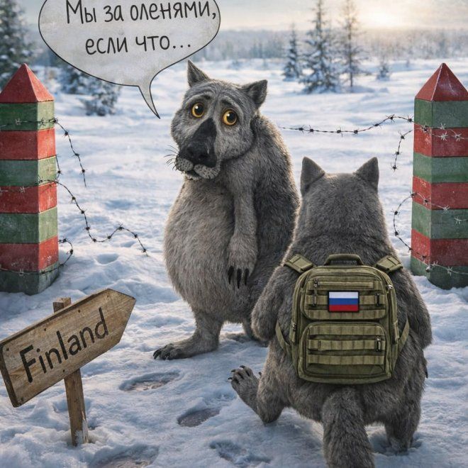 Мы за оленями, если что...