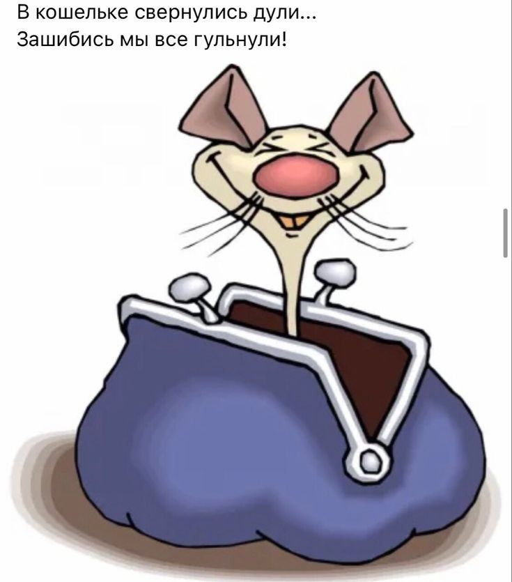 В кошельке свернули дули... Зашибись мы все гульнули!