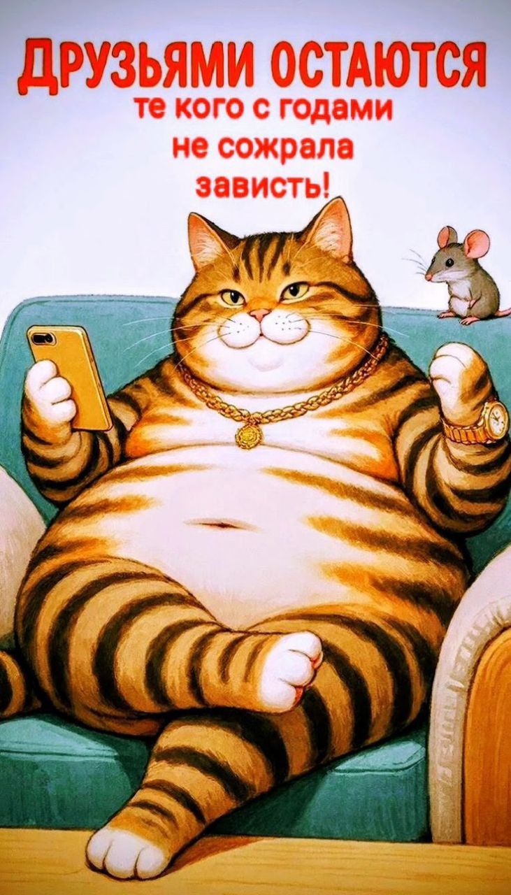 ДРУЗЬЯМИ ОСТАЮТСЯ те кого с годами не сожрала зависть!