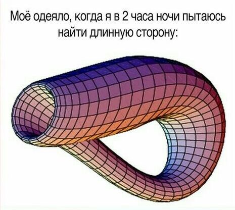 Моё одеяло когда я в 2 часа ночи пытаюсь найти длинную сторону