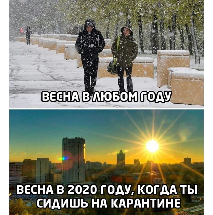 ВЕСНА В 2020 ГОДУ КОГДА ТЫ СИДИШЬ НА КАРАНТИНЕ