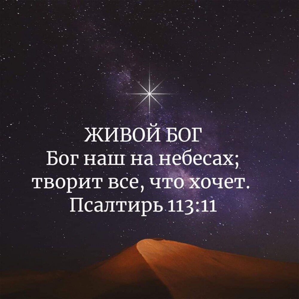 ЖИВОЙ БОГ Бог наш на небесах _ творит все Ч ОЧет Псалтирь 113111