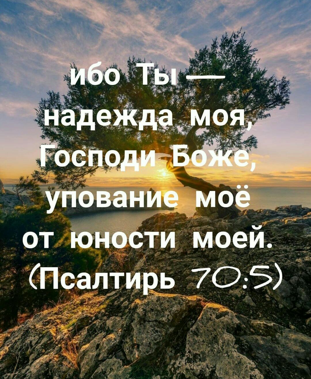 от юнбсти Моеиіщх Псалтирь 70 5
