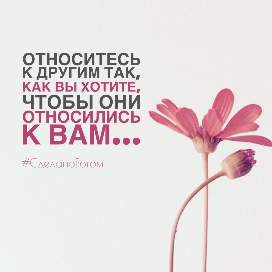 ОТНОСИТЕСЬ К ДРУГИМ ТАК КАК ВЫ ХОТИТЕ ЧТОБЫ ОНИ ОТНОСИЛИСЬ К ВАМ СщеАоноБогом