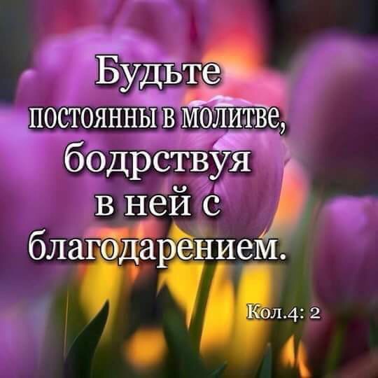 _ Будьтіег постоянны в молитве бодрствукя ВНЭЙС бЛдГЁЁБа Ёшем